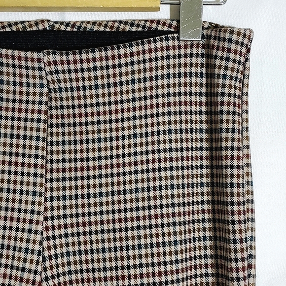 Jules & Leopold Plaid Pull-On Skinny Leg Pants/Leggings - Size Medium - Picture 3 of 10